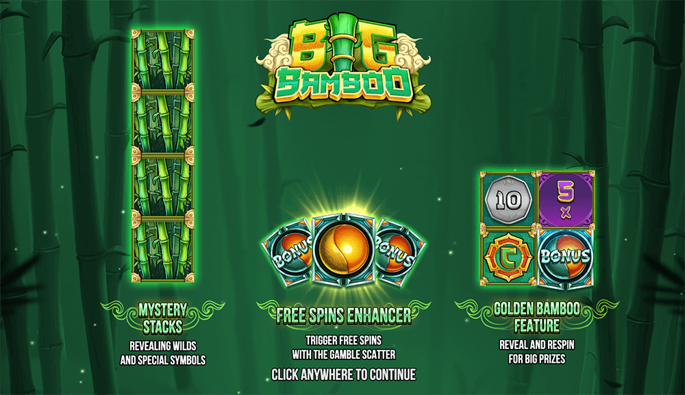 Особенности видео слота Big Bamboo